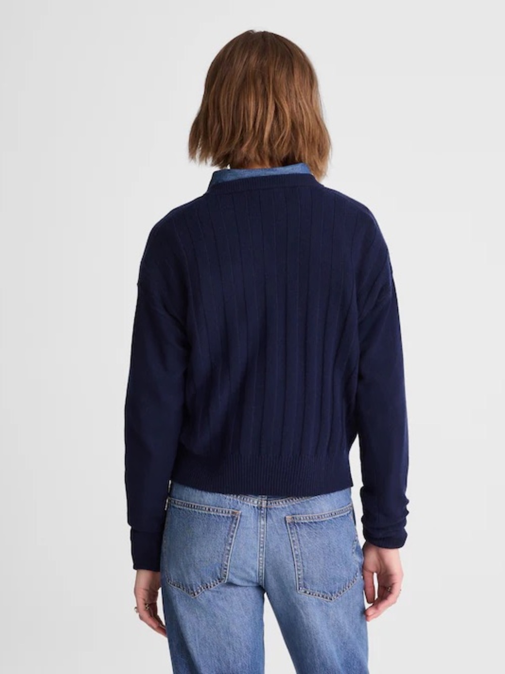 Madewell Crewneck Cashmere Sweater - Picture 4 of 9